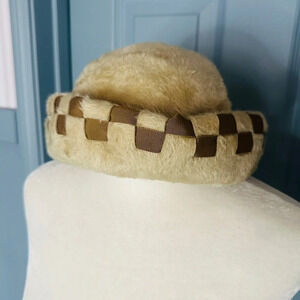 Miss Dior by Christian Dior Original Vintage Fur 60s Hat